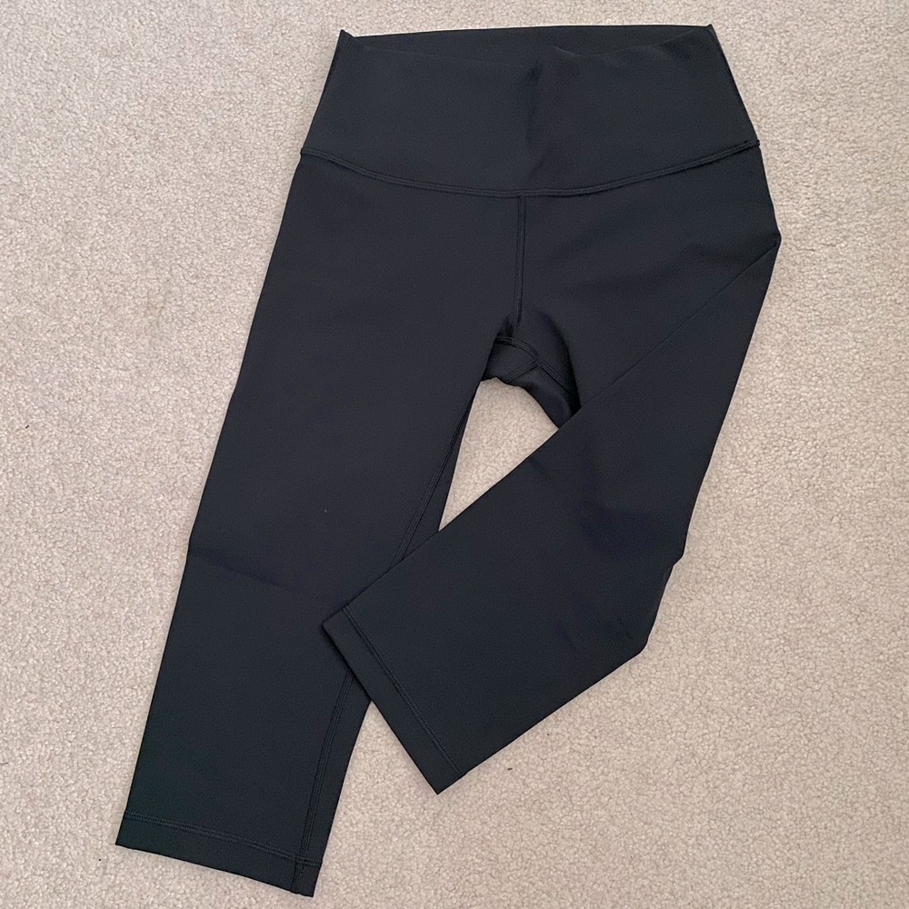 Lululemon Wunder Under Crop Leggings High Rise
